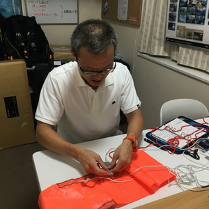 海から帰って来た後は波潮カレントコースの学科を開催