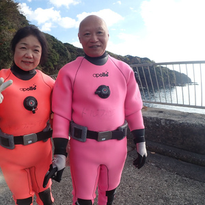 東京から体験ダイビングに参加,新幹線で楽々