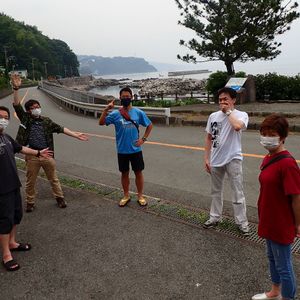 2ヶ月ぶりの海ダイビングは琴ヶ浜で,磯遊び教室も開催