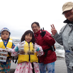 秋の神奈川の海(10月)で磯遊び教室