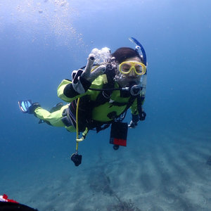 初めての海洋実習,海のダイビングは楽しい！