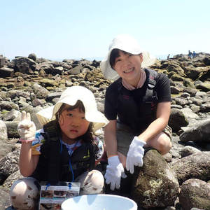 大潮干潮時刻の磯遊び教室