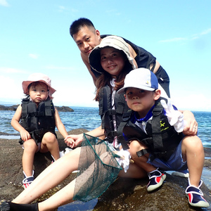 幼稚園児の磯遊び教室