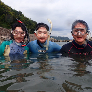 小学5年生がシュノーケリングに挑戦